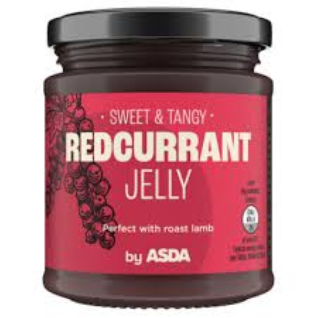 ASDA REDCURRANT JELLY 227G